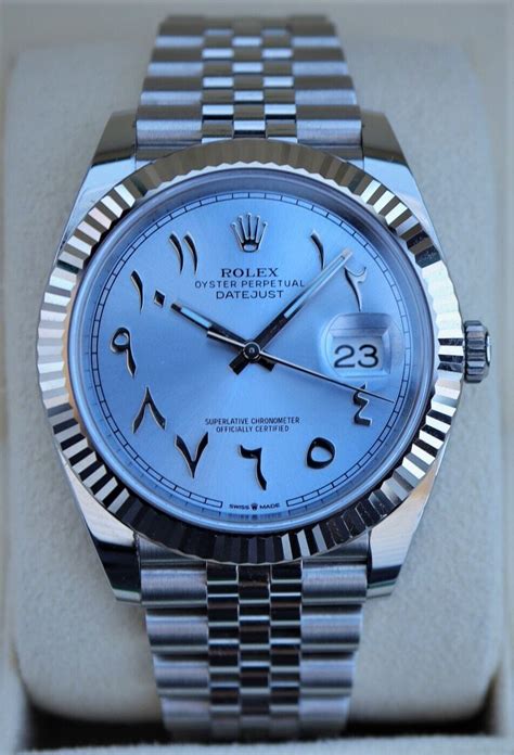 rolex arabic dial|rolex datejust 41mm arabic dial.